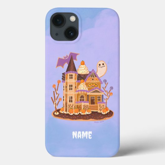 ハロウィンのジンジャーブレッドハウスをカスタマイズ Case-Mate iPhoneケース (裏面)