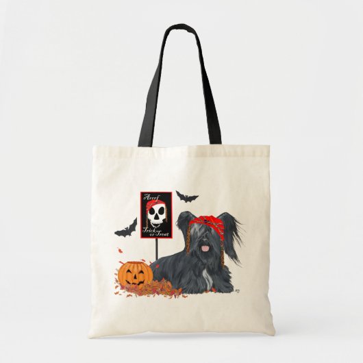 ハロウィンのスカイテリア海賊 トートバッグ (正面)
