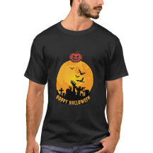 ハロウィンのスケルトンの手Tシャツ｜面白いスプーキーなプ
