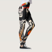 ハロウィンのスケルトン レギンス (右)