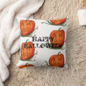 ハロウィンのスロー クッション (ブランケット)