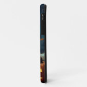 ハロウィンのセントバーナードとかぼちゃの怖いデザイン Case-Mate iPhoneケース (裏面/左)