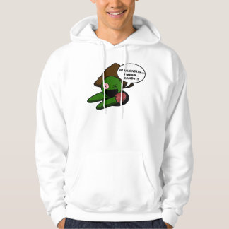 ハロウィンのゾンビのフード付きスウェットシャツ パーカ