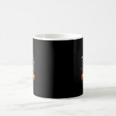 ハロウィンのダックスフント コーヒーマグカップ (中央)