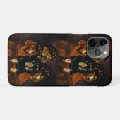 ハロウィンのダックスフント Case-Mate iPhoneケース (裏面(横))