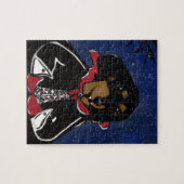 ハロウィンのダックスフンド ジグソーパズル (横)