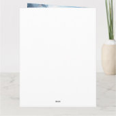 ハロウィンのチェサピークベイテリアとカボチャ カード (裏面)