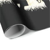 ハロウィンのテーマの無光沢の包装紙 ラッピングペーパー (ロールコーナー)