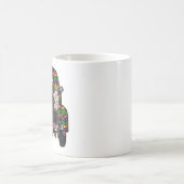 ハロウィンのトラック コーヒーマグカップ (中央)