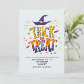 ハロウィンのトリックオアトリート 招待状 (スタンド正面)