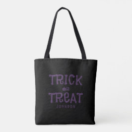 ハロウィンのトリック・オア・トリート パーソナライズ トートバッグ