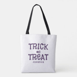 ハロウィンのトリック・オア・トリート パーソナライズ トートバッグ