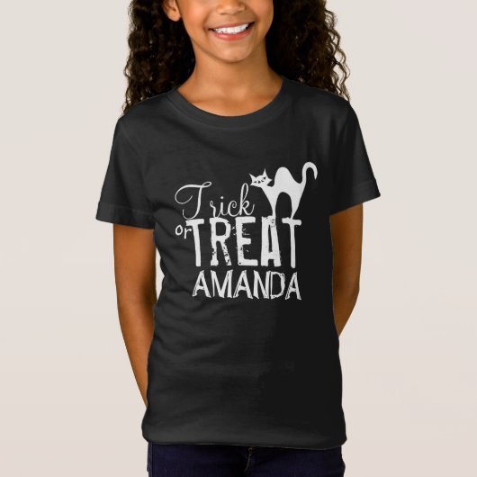 ハロウィンのトリック・オア・トリート 不思議な幽霊の目 ブー Tシャツ (正面)