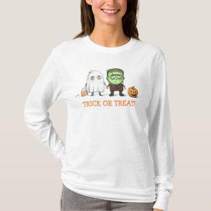 ハロウィンのトリック・オア・トリート Tシャツ