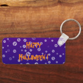 ハロウィンのドクロ キーホルダー (正面)