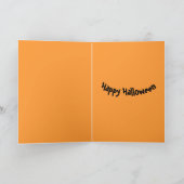 ハロウィンのドラゴンカード カード (内部)