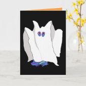 ハロウィンのドラゴンカード カード (黄色い花)