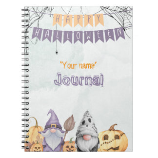ハロウィンのノームたち ノートブック