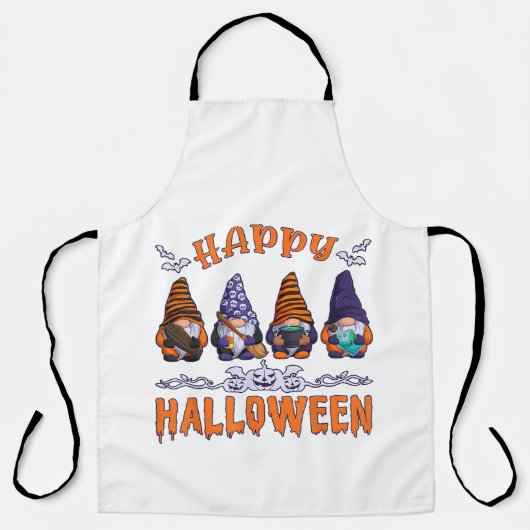 ハロウィンのノーム エプロン (正面)