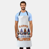 ハロウィンのノーム エプロン (着用した状態)