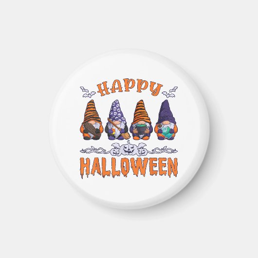ハロウィンのノーム マグネット (正面)