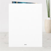 ハロウィンのハバニーズとパンプキン 怖い カード (裏面)