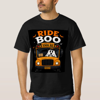 ハロウィンのバス運転手 Tシャツ