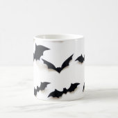ハロウィンのバットだけ コーヒーマグカップ (中央)