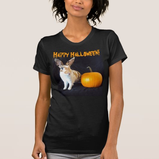 ハロウィンのバニーのTシャツ Tシャツ (正面)