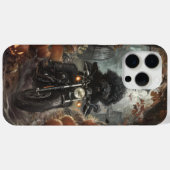 ハロウィンのバーニドゥードル バイクに乗る 怖い Case-Mate iPhoneケース (裏面 (横))