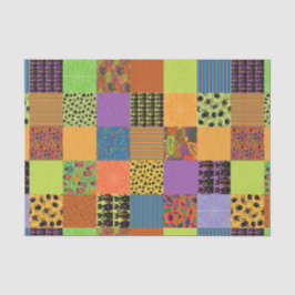 ハロウィンのパッチワーク 薄葉紙