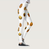 ハロウィンのパンプキンを着てみよう レギンス (右)
