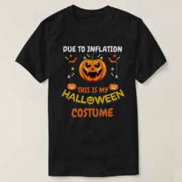 ハロウィンのパンプキンコスチュームが面白い Tシャツ