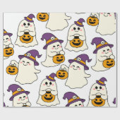 ハロウィンのパーティー ラッピングペーパー (フラット)