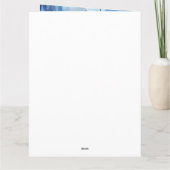 ハロウィンのビーグル犬とカボチャの怖いデザイン カード (裏面)