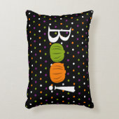 ハロウィンのブーイング! カボチャ枕 アクセントクッション (正面(垂直))
