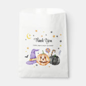 ハロウィンのベイビーシャワー お礼 フェイバーバッグ (正面)