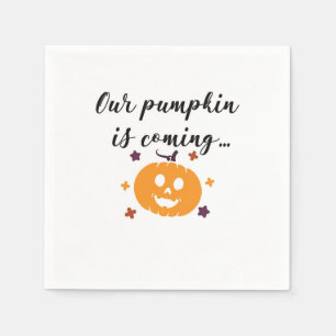 ハロウィンのベビー スタンダードカクテルナプキン