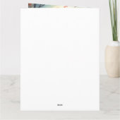 ハロウィンのベルギー産マリノイとパンプキンの怖いデザイン カード (裏面)