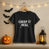 ハロウィンのホワイトスパイダーパン Tシャツ