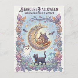 ハロウィンのポストカード ポストカード