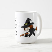 ハロウィンのマグか魔法使い コーヒーマグカップ (正面右)