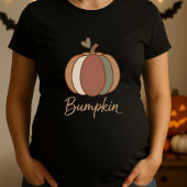 ハロウィンのマタニティーTシャツ かわいい妊娠 Tシャツ