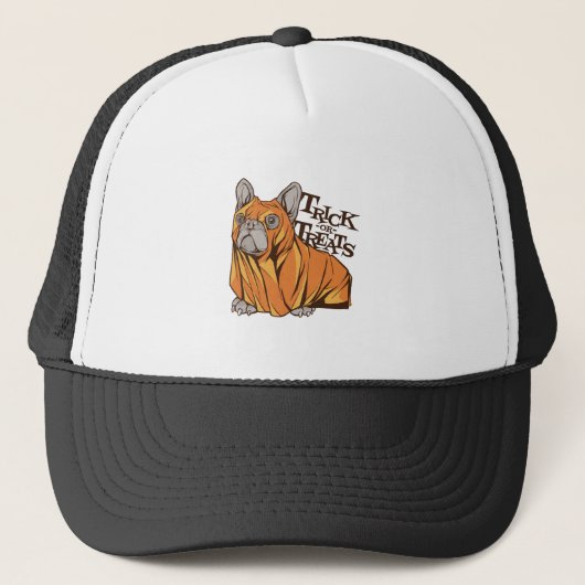 ハロウィンのモップ キャップ (正面)
