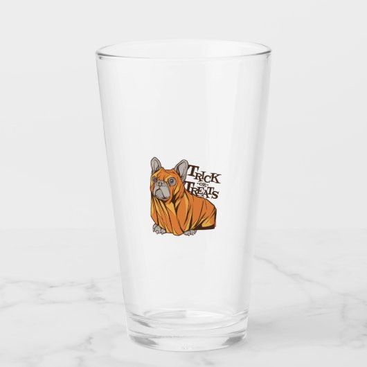 ハロウィンのモップ タンブラーグラス (正面)