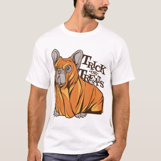 ハロウィンのモップ Tシャツ (正面)