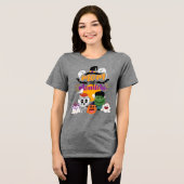 ハロウィンのモンスターの母Tシャツ トライブレンドTシャツ (正面全面)