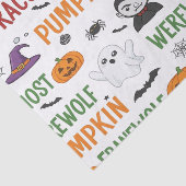 ハロウィンのモンスターキャンディパレード 薄葉紙 (詳細)