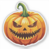 ハロウィンのモンスター シール (正面)
