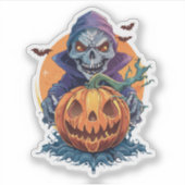 ハロウィンのモンスター シール (正面)